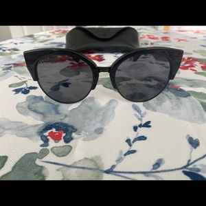 Diff Stella black sunglasses